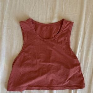 lululemon athletica Dusty Pink Crop Top